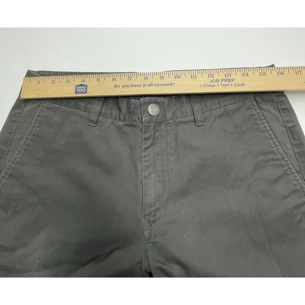 Bonobos Athletic Pants Dark Brown Straight Leg Cotton Chino Men's Size 32x32 - Picture 11 of 16